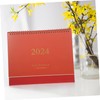 Ciieeo Office Desk Calendar 2024 Year Standing Calendar for Students