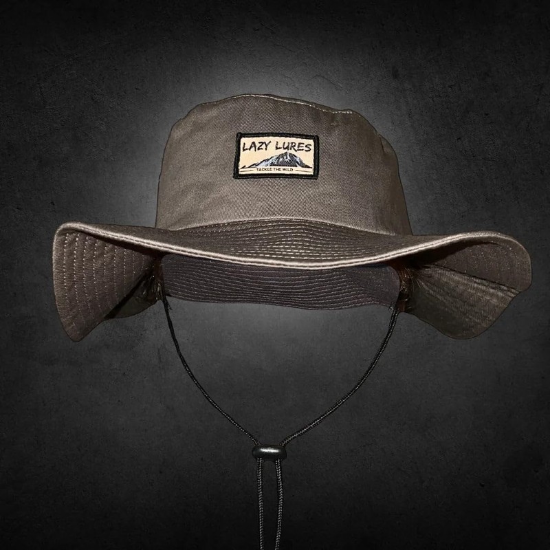 Lazy Lures – Unisex Adventure Hat, UV Protection Wide Brim