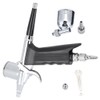 Airbrush 0.3mm Caliber Side Pot Single Action Set Art Supplies