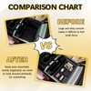 Center Console Organizer Tray Compatible with 2014-2018 Chevy Silverado/GMC Sierra