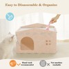 Cat House for Indoor Cats, House-Shape Cat Felt Bed, Creative