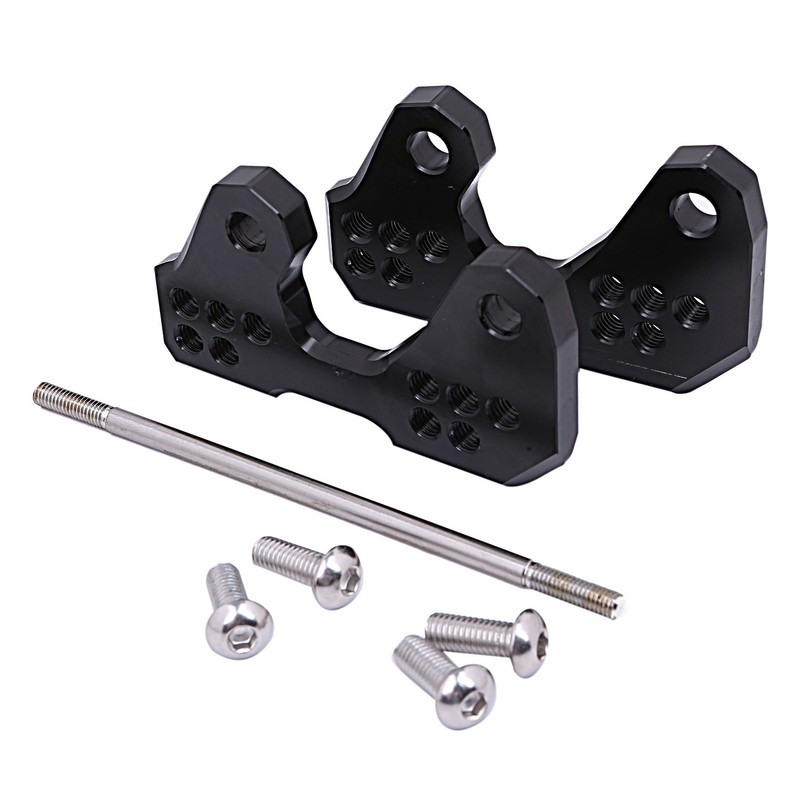 J'z court Yamaha Motorcycle Backstep Up 5 Position Plate Aluminum