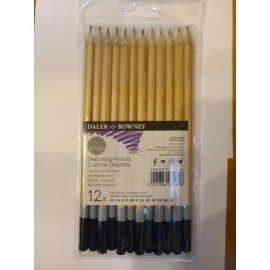 Daler-Rowney Daler Rowney Simply 12 Sketching EASY GRIP PENCILS
