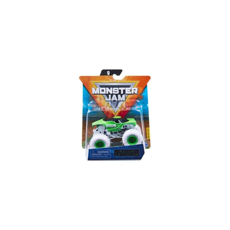 MONSTER JAM, Veicolo Die-Cast Glaze Machine, in Scala 1:64, Giocattoli