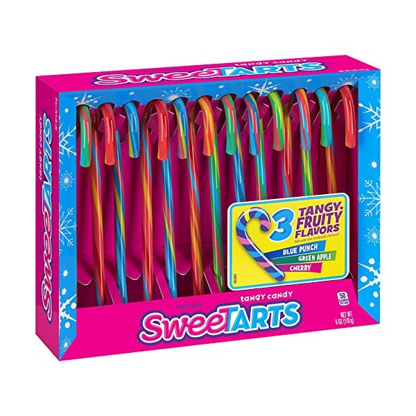 Sweetarts Candy Canes 12ct.