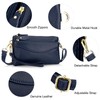 DOB SECHS Small Purses for Women Genuine Leather Crossbody Phone
