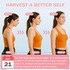 HVRCRK Back Brace Posture Corrector for Women - Thin &