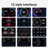 OBEST Car HUD Heads up Display, Digital GPS Speedometer OBD