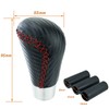 Lunsom Manual Gear Stick Lever Shifter Handle Leather Shifting Knob