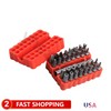 33PCS Screwdriver Bit Set With 1/4 Extension Bit Holder For