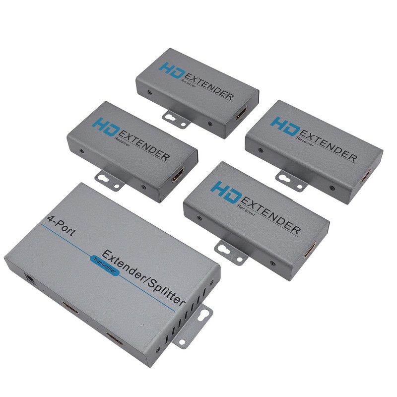 HD Multimedia Interface Extender Splitter 1x4 1080P 60Hz Extending 164ft