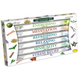 Stamford Incense Sticks Premium Range Gift & Variety Set Collections (6 Packs x 8 Sticks) (Aromatherapt Set)