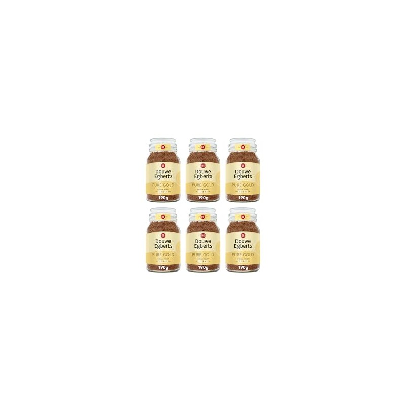 Douwe Egberts Pure Gold Instant Coffee 190 g (Pack of