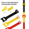 Reusable Cable Ties & Velcro Cable Ties - Pack of