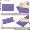 50 Pack #10 Business Envelopes, Self Seal Standard Purple Envelopes