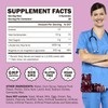 GREABBY GREABBY L Glutamine 1000mg Gummies - Muscle Relief & Immune Support, Amino Acid Supplement with Magnesium Glycinate, Vegan & Non-GMO, Gluten Free (120 Count)