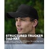 Oversize XXL Trucker Hat for Big Heads 23.6"-25.6", Extra Large