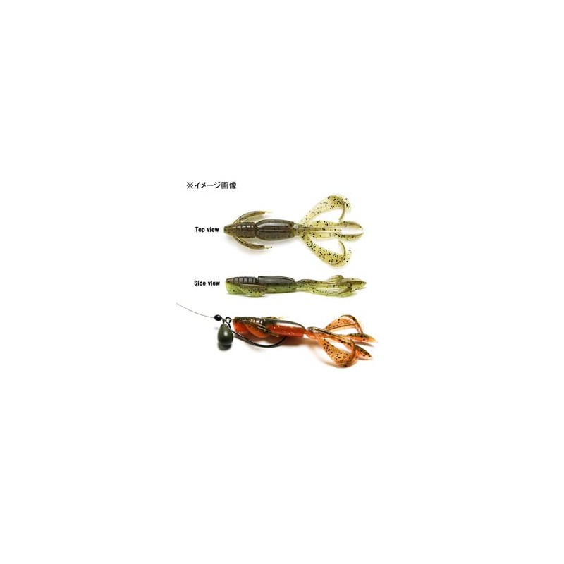 Keitech Crazy Flapper Fishing Bait, 4.4 inches, #529 Crystal Flash