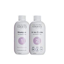 B-TOX Capilar Profesional Sin Formol | Smoothing Orgánico | Antifrizz | Reparación Para Cabello Maltratado o Dañado | Hidratación Intensiva 250 ml x 2