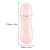 Ultrasonic Skin Scrubber Face Cleaning Vibration Massage Home Beauty MachinePink