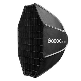 Godox ML-SF50 Octagon Softbox 37" 50cm Godox Mount and Honeycomb Grid Softbox for for ML100Bi ML60II Bi Portable LED Video Light