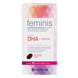 FEMINIS - Suplemento Alimenticio para Adultos, 30 Cápsulas