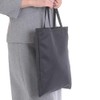 Folding Black Formal Sub Bag, Made in Japan, A4 Compatible