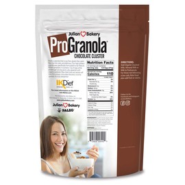 Julian Bakery® ProGranola® Cereal | Chocolate | 13g Protein | Paleo | 3 Net Carbs | Gluten-Free | Grain-Free | 2 Pack