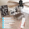 Consciot 52 Inch Ceiling Fan With Lights, Farmhouse Indoor Ceiling