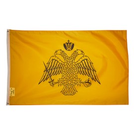 Large 3x5FT Flag Attributed to the Byzantine Empire Banner Roman Byzantium Latin