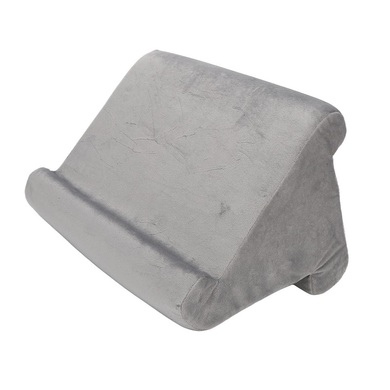Tablet Pillow Stand Triangular Soft Comfortable Angled Viewing Tablet Reading