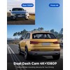 AZDOME 4K Dash Cam 5G WiFi GPS, WDR Super Night