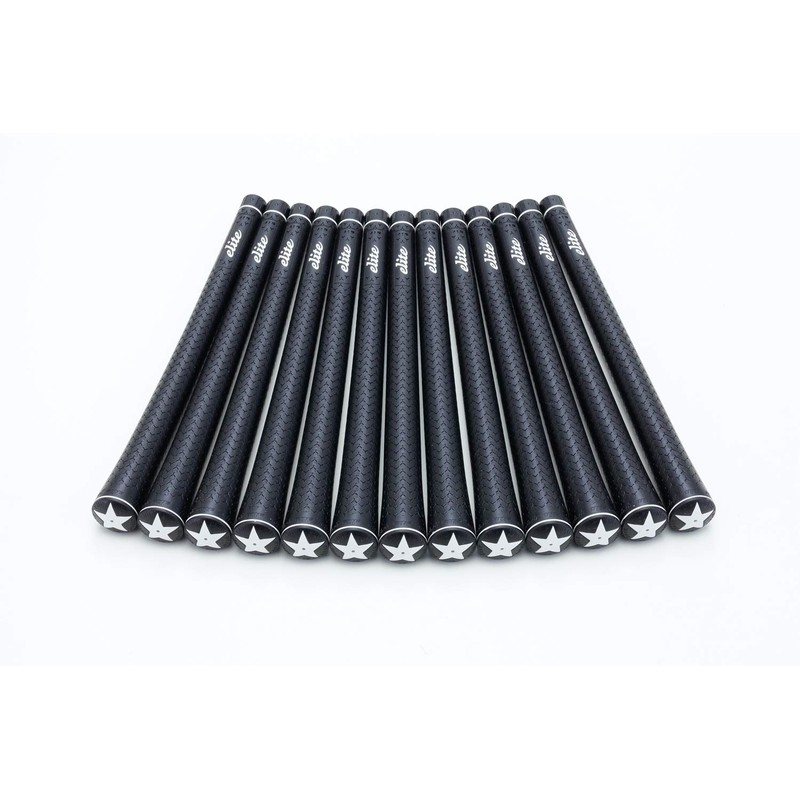 elitegrips Y360°s Air Golf Grips, Set of 13, Berlina Black