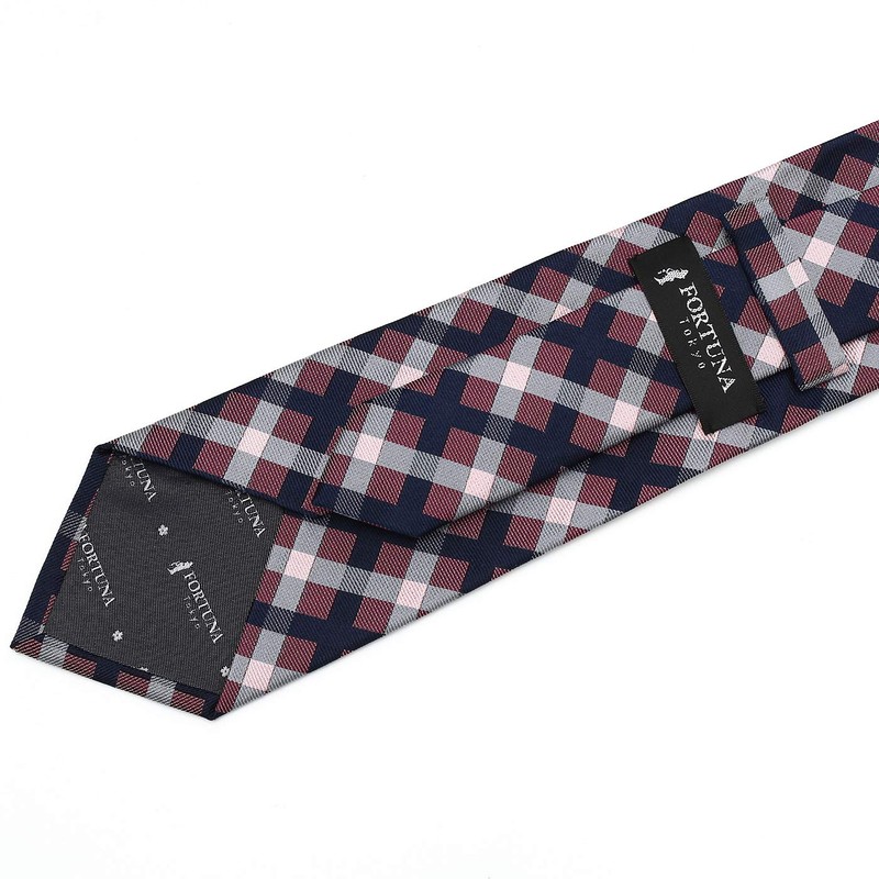 Fortuna Tokyo FT-T22 Men's Necktie, 22. Revival Nishijin Woven Necktie,
