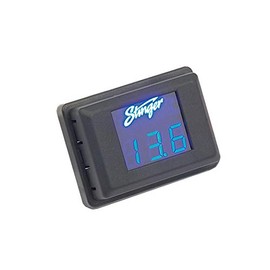 Stinger SVMB Mini Digital Voltmeter Voltmeter with Blue LED Indicator