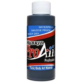 ProAiir Face and Body Painting Makeup - 2oz (60ml) Black