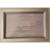 BuildingSigns.com LICENSE FRAME 8.5X5.5 NYC ( Heavy Duty - Aluminum)