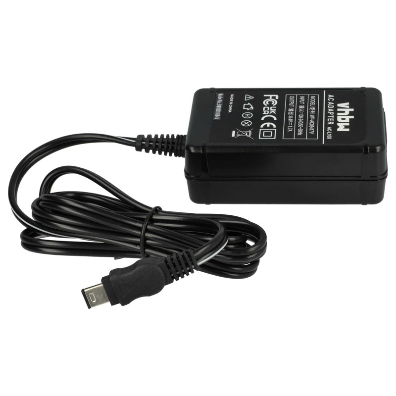 vhbw 1 x Power Supply Compatible with Sony Handycam DSC-S70,
