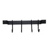 12" Black Utensil Rack