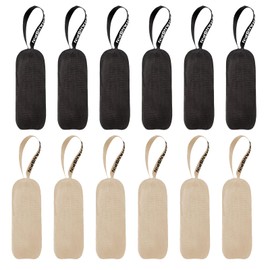 Pack of 12 Soap Bags for Solid Soap, Sisal Soap Bag, Soap Bag for Solid Soap, Hanging, Thickened Foam Net with Drawstring, Suitable for Foaming and Drying