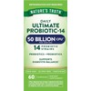 Nature's Truth Probiótico 50 mil millones de UFC, 60 cápsulas