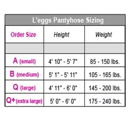 L'eggs Sheer Energy Control Top Pantyhose Tights, Moisturizing, Size Q, BLACK