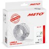 Meto Labels for Hand Labels, 26 x 12 mm, 1