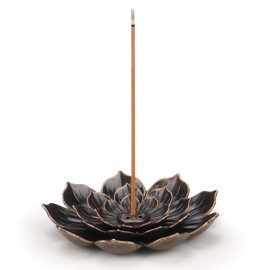 SLKIJDHFB Incense Burner - Incense Stick Holder 6 Incense Holes with Detachable Ash Catcher