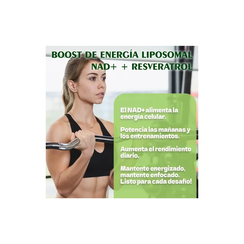 Nad+ Gotas Nr Nicotinamida Ribosa Antioxidante Mujer Hombre Sabor Limón