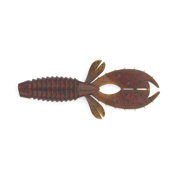 Baits Craw Creature 4 Inch Lures 19 Green Pumpkin Red