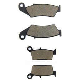 SOMMET Motorcycle Brake Pads Front and Rear for Honda CR 125 R/CR 250 R/CR 500 R 1995-2001