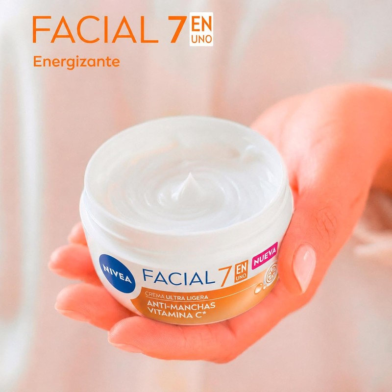 NIVEA Cuidado Facial 7en1 Anti-Manchas con Vitamina C 200ML