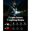 ZAPLIT Running Chest Light 500LM USB-C Hi Vis Vest 2-Colour