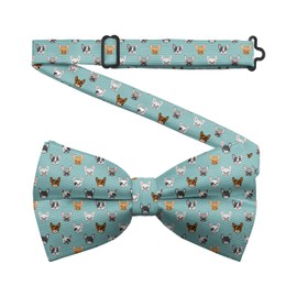 Hiukset Novelty Bow Ties for Men Classic Animal Bowtie Mens Wedding Party Tuxedo Bowties Dog Pattern Bowtie Animal Lover Tie